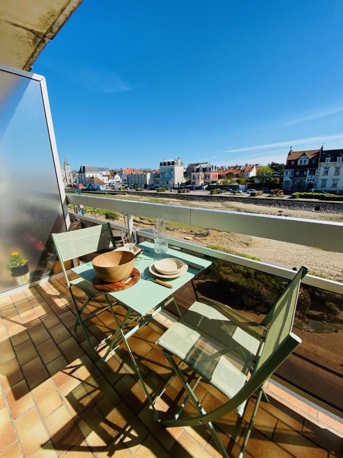 Vue Mer Et Garage Prive, Studio Balcon Plein Sud Wimereux Dış mekan fotoğraf